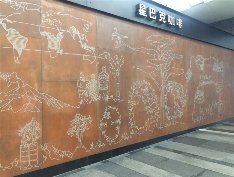 永清耐候钢幕墙
